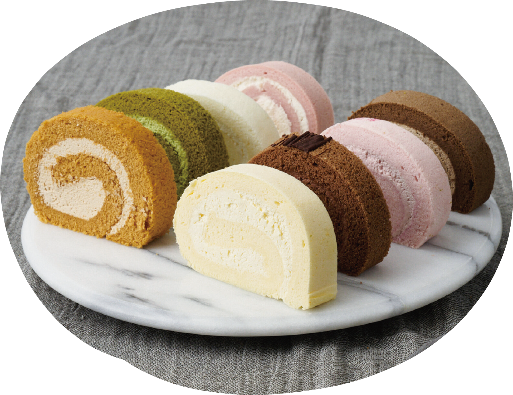 米粉ロールケーキ